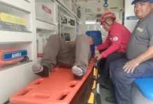 Hombre de Chambo cayó de cabeza del techo de la casa