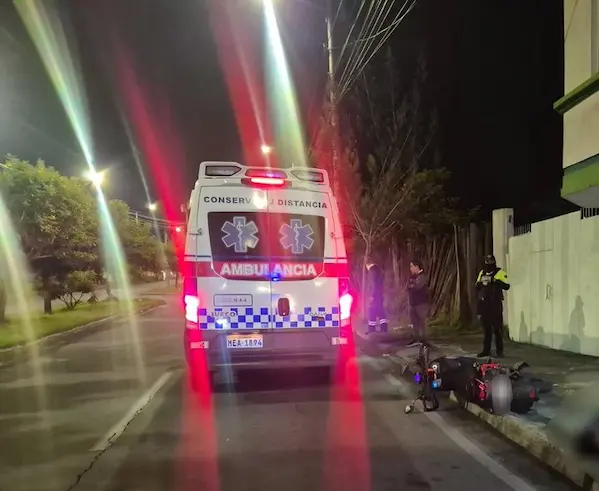 2 heridos en un accidente en Yaruquíes/Riobamba