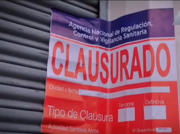 Tras las inspecciones se impusieron los sellos de clausura