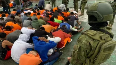 47 armas y drogas decomisadas en cárcel de Riobamba