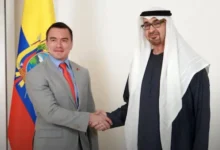 Daniel Noboa cumple agenda en Emiratos Árabes este 3 de febrero