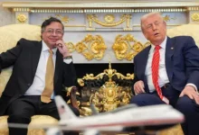 Gustavo Petro y Trump se reúnen en la Casa Blanca a puerta cerrada