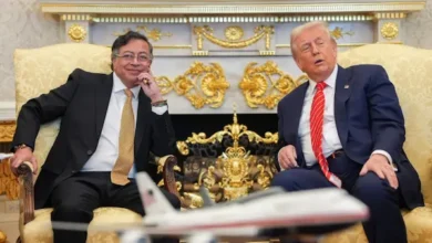 Gustavo Petro y Trump se reúnen en la Casa Blanca a puerta cerrada