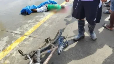 Adulto mayor de 89 años murió atropellado en su bicicleta
