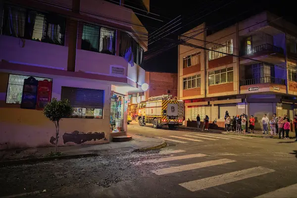 Los destrozos mayores se dieron en la segunda planta del inmueble