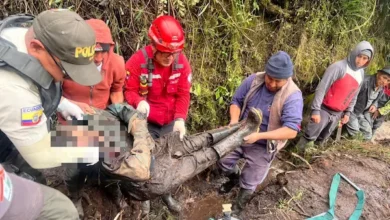 Adulto mayor murió asfixiado tras derrumbo en Chambo