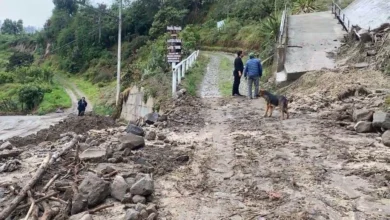 Ambato colapso del colector genera malestar en Pishilata.
