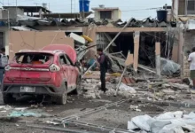 Atentado en Machala deja 2 casas destruidas