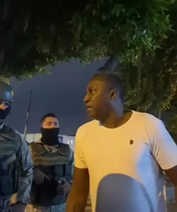 Pelea de Roberto Cuero