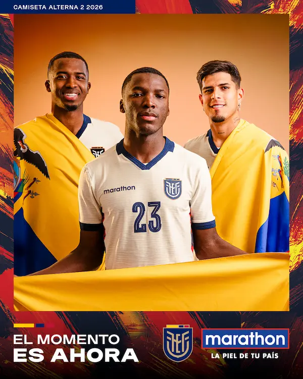 Camiseta alterna 2 de La Tri.