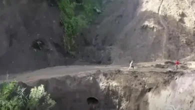 Deslizamientos en Pallatanga dejan aisladas 10 comunidades