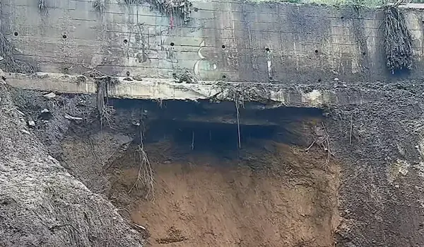 La ruta del tren hacia la Nariz del Diablo deteriorada