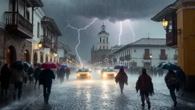 Clima en Ecuador: Ciudades donde lloverá fuerte hasta el 25 de febrero