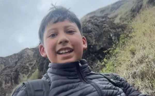 Lucas el niño perdido en el cerro Puñay