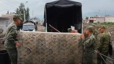 Ejército ayudó en traslado de familia afectada a Pallatanga