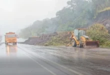Fuertes lluvias causan deterioro de vías en Cotopaxi.