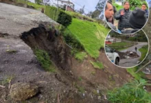 Guaranda deslizamientos en Negroyaco alertan a habitantes.