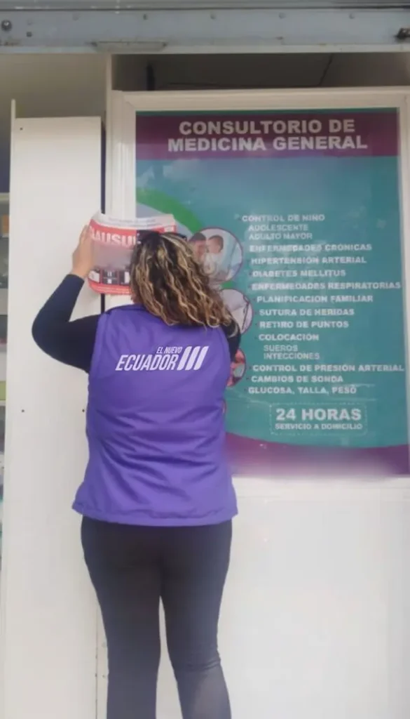 Clausuran consultorio médico en Riobamba