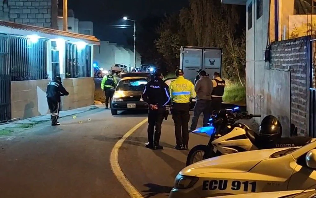 Hombre asesinado al estilo sicariato en el norte de Ambato.
