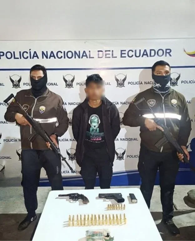 Hombre detenido con armas y municiones en Sevilla Don Bosco.