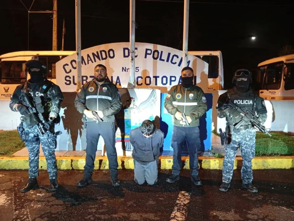 Hombre detenido en Latacunga por pornografía infantil.