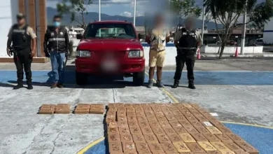 Hombre que llevaba droga por Penipe irá 22 años a la cárcel