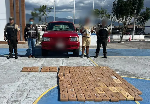 Hombre que llevaba droga por Penipe irá 22 años a la cárcel