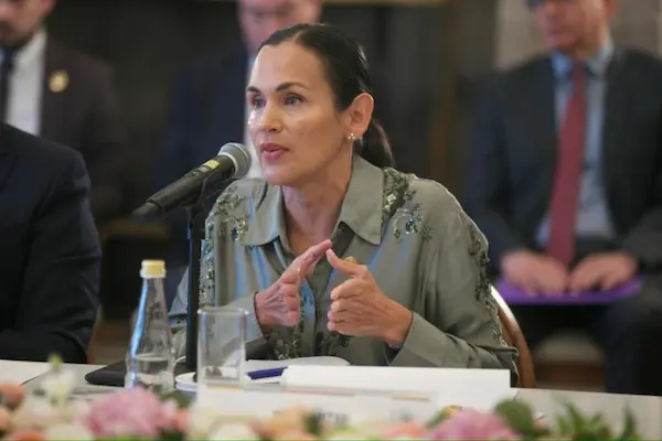 Ministra de Energía y Ambiente, Inés Manzano.