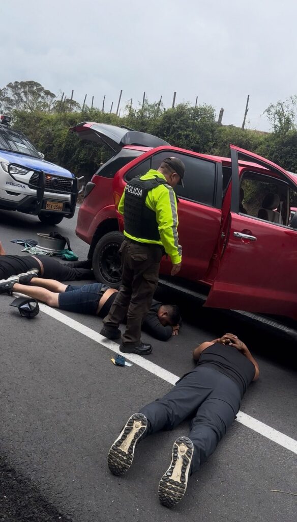 Intento de secuestro en Colta frustrado por la Policía