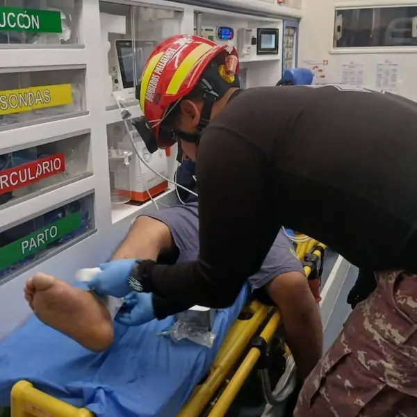 La responsabilidad de los Héroes de Rojo con la vida no conoce de horario o condición