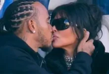 Kim Kardashian y Lewis Hamilton confirman su relación en el Super Bowl 2026