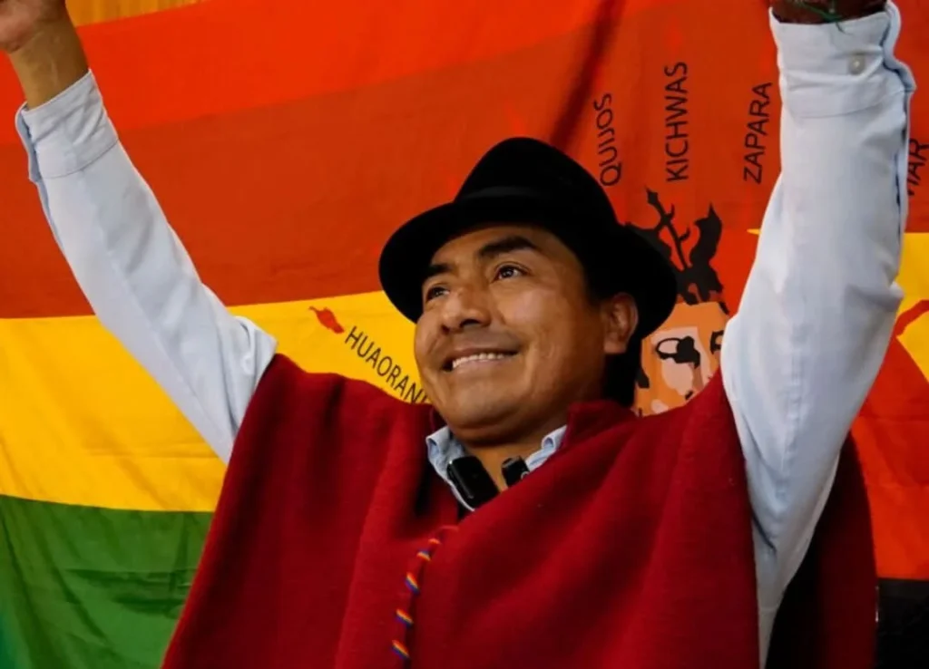 Leonidas Iza es el nuevo presidente de la Ecuarunari.