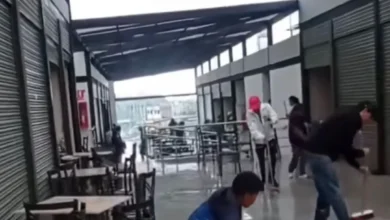 Lluvias exponen fallas en obra recién entregada en Guaranda.