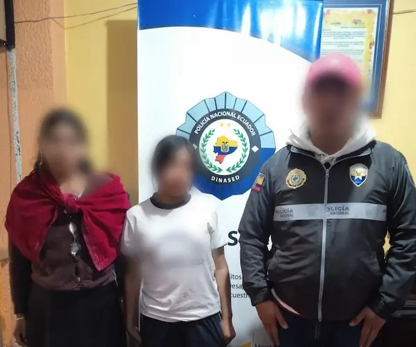 Menor de Riobamba desaparecida estaba por La Condamine