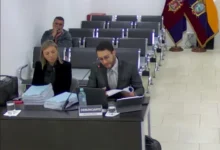 Mónica Loza en audiencia por proceso impuesto a Ivonne Núñez