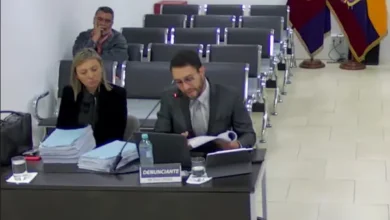 Mónica Loza en audiencia por proceso impuesto a Ivonne Núñez