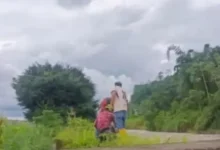 Mujer de Chimborazo se salvó de ahogarse en el río