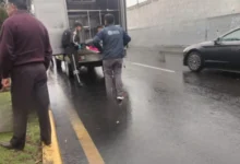 Mujer muere tras ser atropellada en el sur de Ambato.