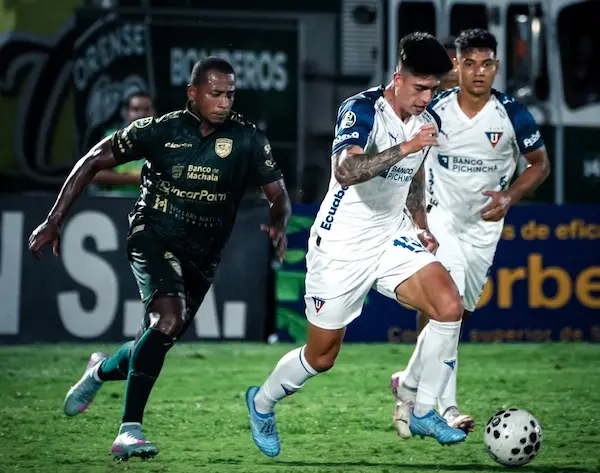 Orense perdió en la fecha 1 ante Liga de Quito.