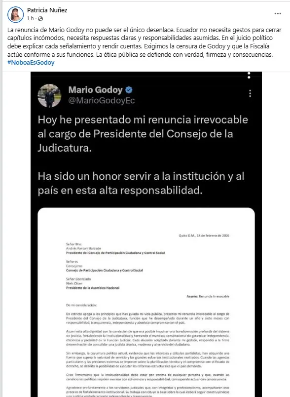 Patricia Nuñez asambleísta RC de Chimborazo.