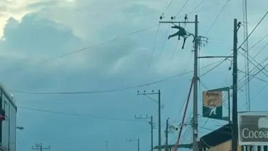 Trabajador electrocutado se debate entre la vida y la muerte