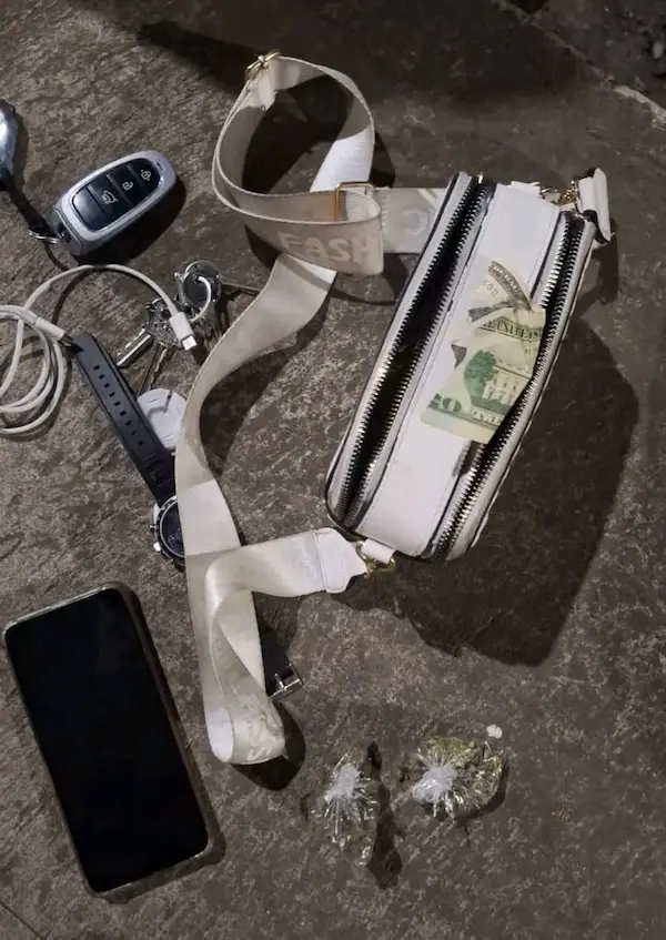 Evidencias encontradas en su poder