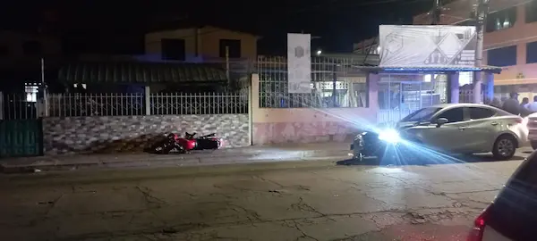 Accidente de tránsito en las calles Tarqui y 2 de agosto
