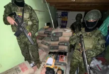 Ejército desmantela inmueble usado para venta de drogas