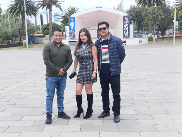 Mónica Ajitimbay lidera la organización junto a su empresa Top Arte Producciones