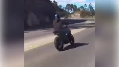 Video | Motociclista muere tras impactarse con camión
