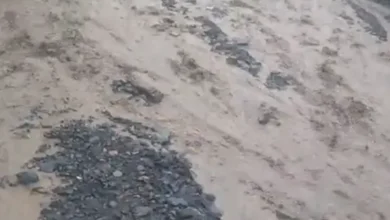 Fuertes lluvias ponen en peligro puente de Pallatanga