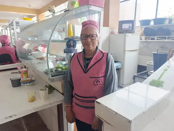 María Adriano es el personaje emblemático del mercado