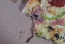 Pizzería en Riobamba desmiente video viral de gusano