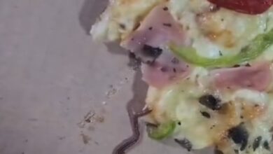 Pizzería en Riobamba desmiente video viral de gusano